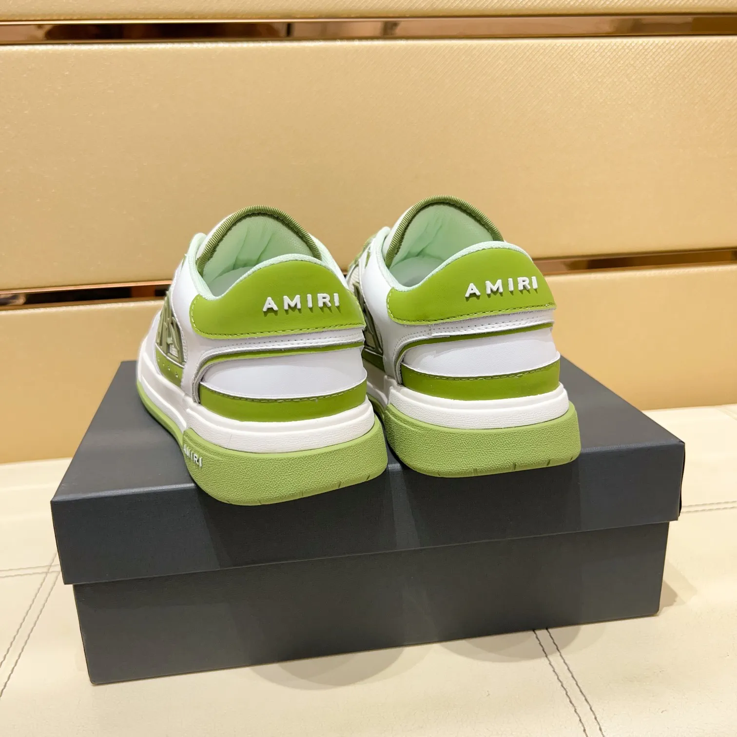 Men's men's shoes 💰500 [New style] 🌲🌲 Amiri - New Amiri trendy shoes, low-top casual sports shoes, the same style as celebrities, made of selected cowhide stitching, original outsole, comfortable on the feet, high-end workmanship, welcome to buy Size: 39-45 (customized for 46)
